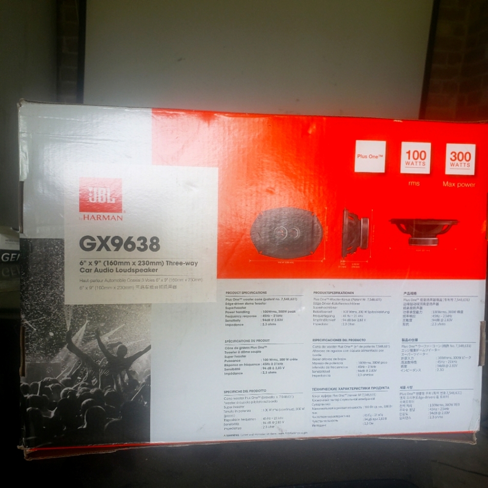 JBL speakers